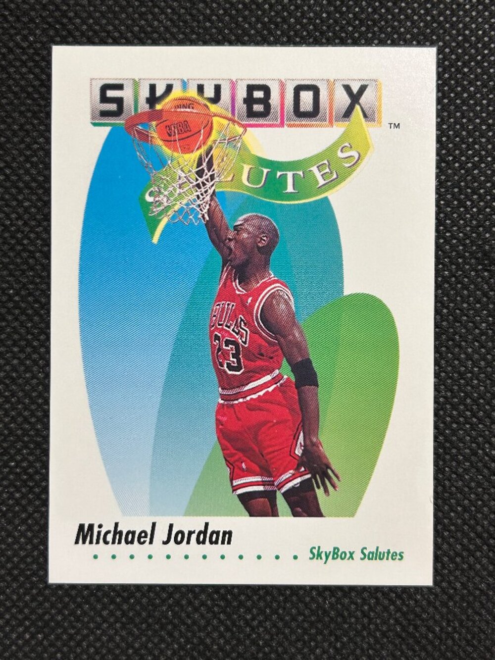 Michael Jordan Skybox Salutes #572 - 1991-92 Skybox Bulls